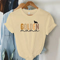 Golden Mama Shirt Women's Clothing Golden Retriever T-shirt Female Gift Dog Lover Graphic T Shirts Women Short Sleeve Dog Shirt
