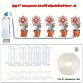 Garden Adjustable valve Drip Irrigation Kit Potted Plant Watering Device 4/7mmHose Watering Saving Micro Dripper Greenhouse