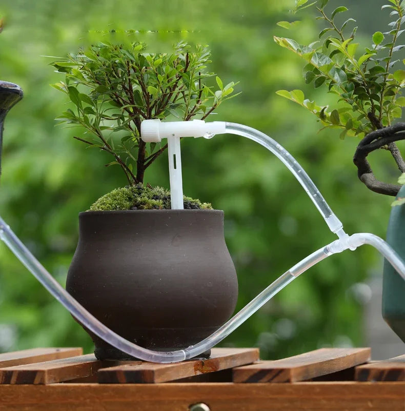 Garden Adjustable valve Drip Irrigation Kit Potted Plant Watering Device 4/7mmHose Watering Saving Micro Dripper Greenhouse