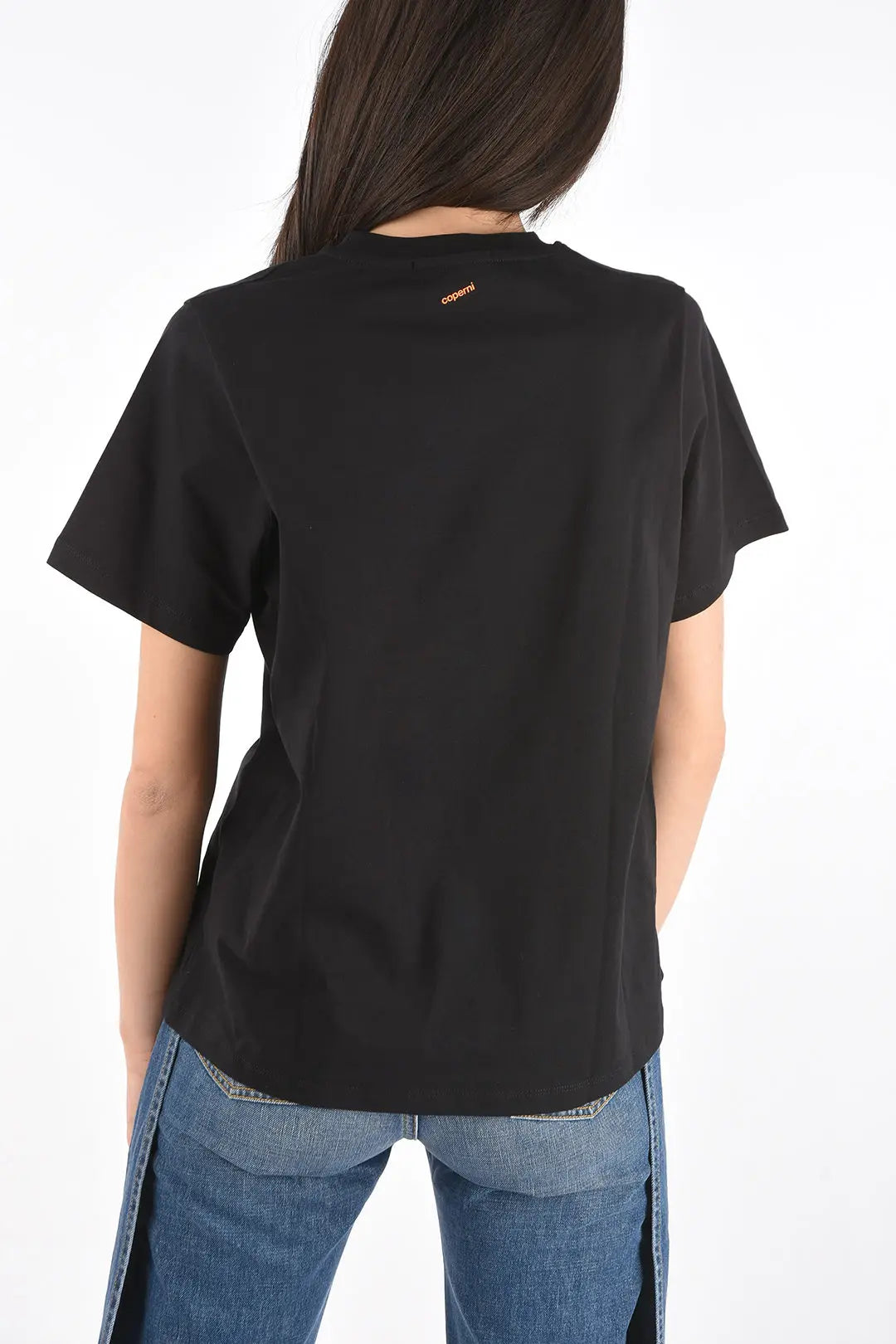 Dog and People Punch Hand Graphic Printed Women T-shirts Short Sleeve Crew Neck Casual Top for Summer Women's Clothes