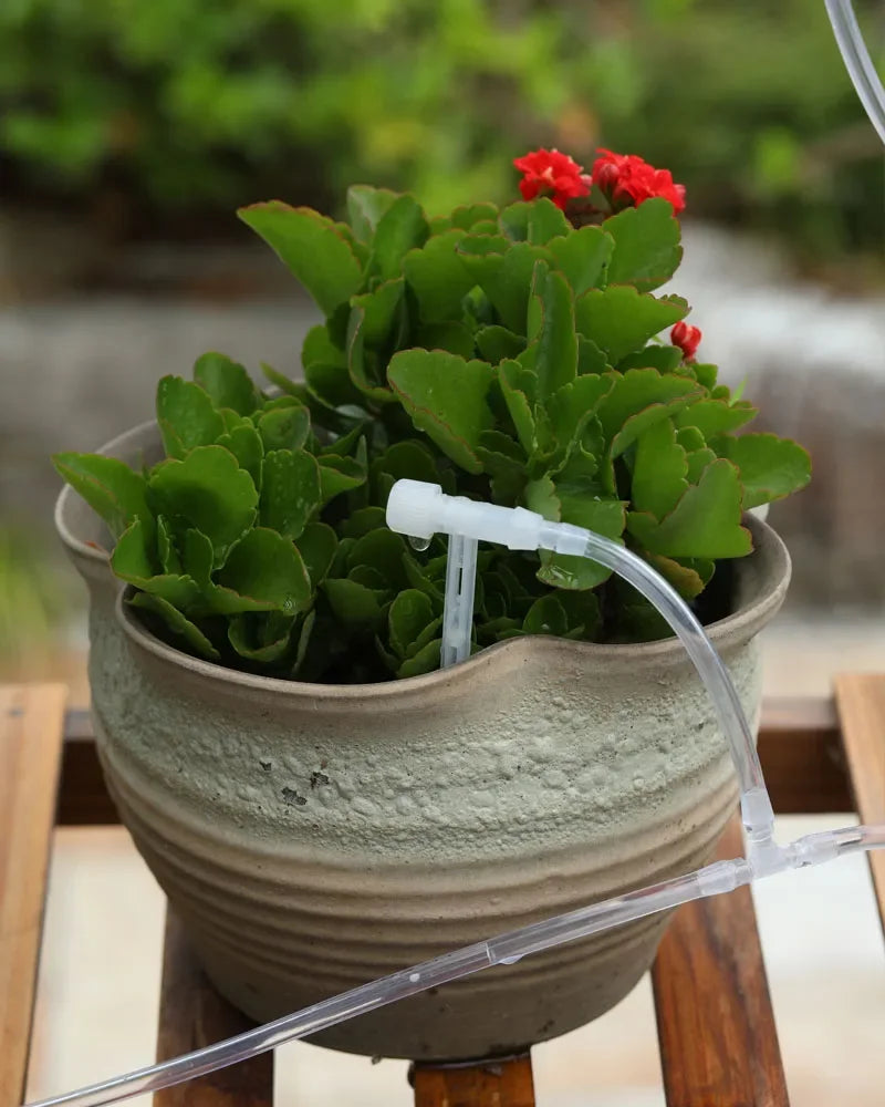 Garden Adjustable valve Drip Irrigation Kit Potted Plant Watering Device 4/7mmHose Watering Saving Micro Dripper Greenhouse