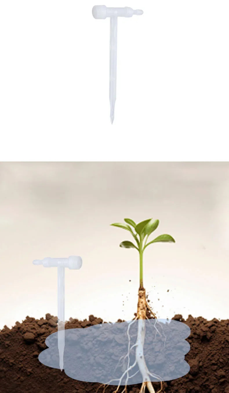 Garden Adjustable valve Drip Irrigation Kit Potted Plant Watering Device 4/7mmHose Watering Saving Micro Dripper Greenhouse