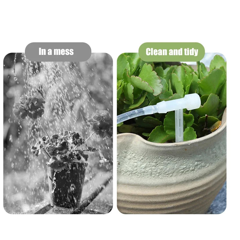 Garden Adjustable valve Drip Irrigation Kit Potted Plant Watering Device 4/7mmHose Watering Saving Micro Dripper Greenhouse